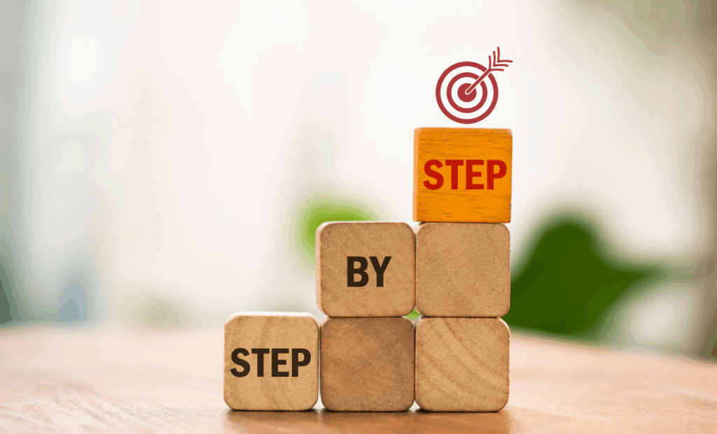 processus par étapes